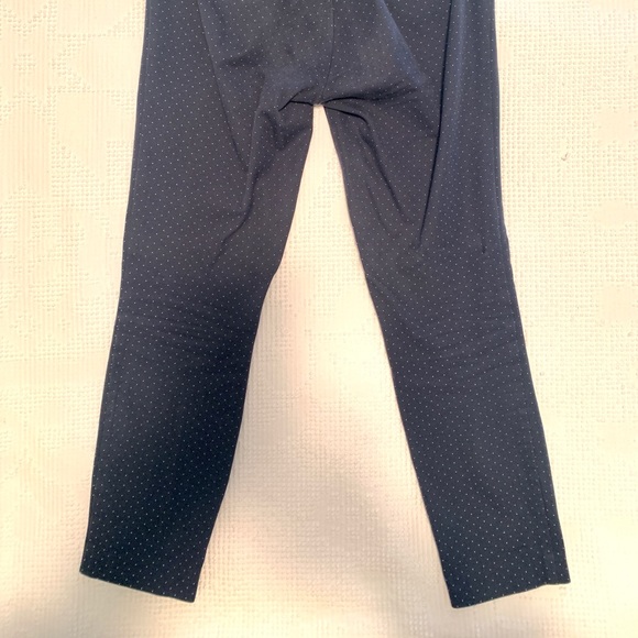 Gap Skinny Ankle Pant in Pindot White - Picture 2 of 6